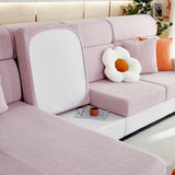 Stretchable Jacquard Fleece Sofa Cover Non-Slip Pet Furniture Protector Recliner and Cushion Slipcovers