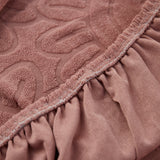 Sunflower Jacquard Fleece Stretchable Cushion Cover, Non-Slip Furniture Covers for Pets, L Shaped Couch Cushion Covers
