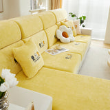 Super Stretch Seat Cushion/Couch Slipcover, Solid Couch Cushion Covers Washable Furniture Protector