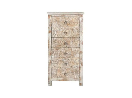WD Bleached White Chest - Ornate Home