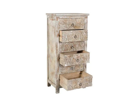 WD Bleached White Chest - Ornate Home