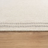 Woolen Bone 7 Washable Jute-Look Rug | Minimalist Decor