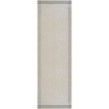 Woolen Bone 7 Washable Jute-Look Rug | Minimalist Decor