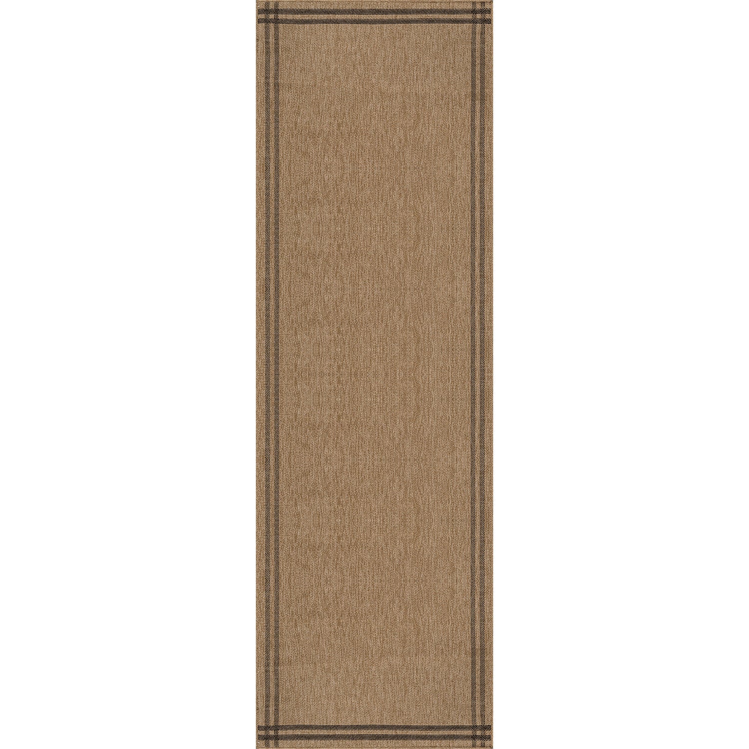 Woolen Natural 7 Indoor/Outdoor Rug | Rustic Jute Style