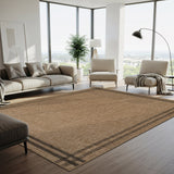 Woolen Natural 7 Indoor/Outdoor Rug | Rustic Jute Style