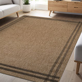 Woolen Natural 7 Indoor/Outdoor Rug | Rustic Jute Style