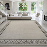 Woolen Bone Look Jute-Look Rug | Light & Stain-Resistant
