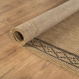 Woolen Natural Easy Jute-Look Area Rug | Pet-Friendly & Durable