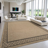 Woolen Natural Easy Jute-Look Area Rug | Pet-Friendly & Durable