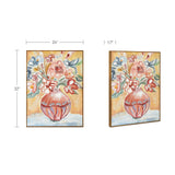 Gardener Multicolor Framed Painting