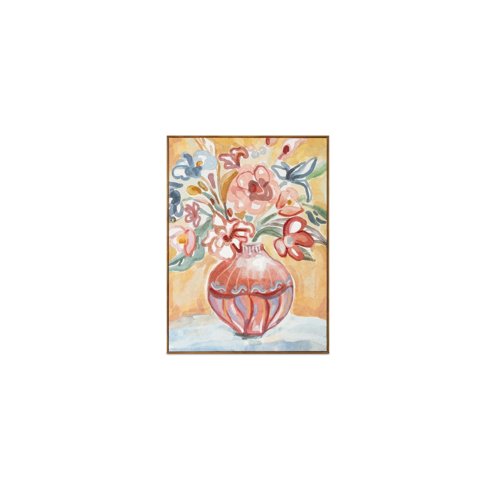 Gardener Multicolor Framed Painting