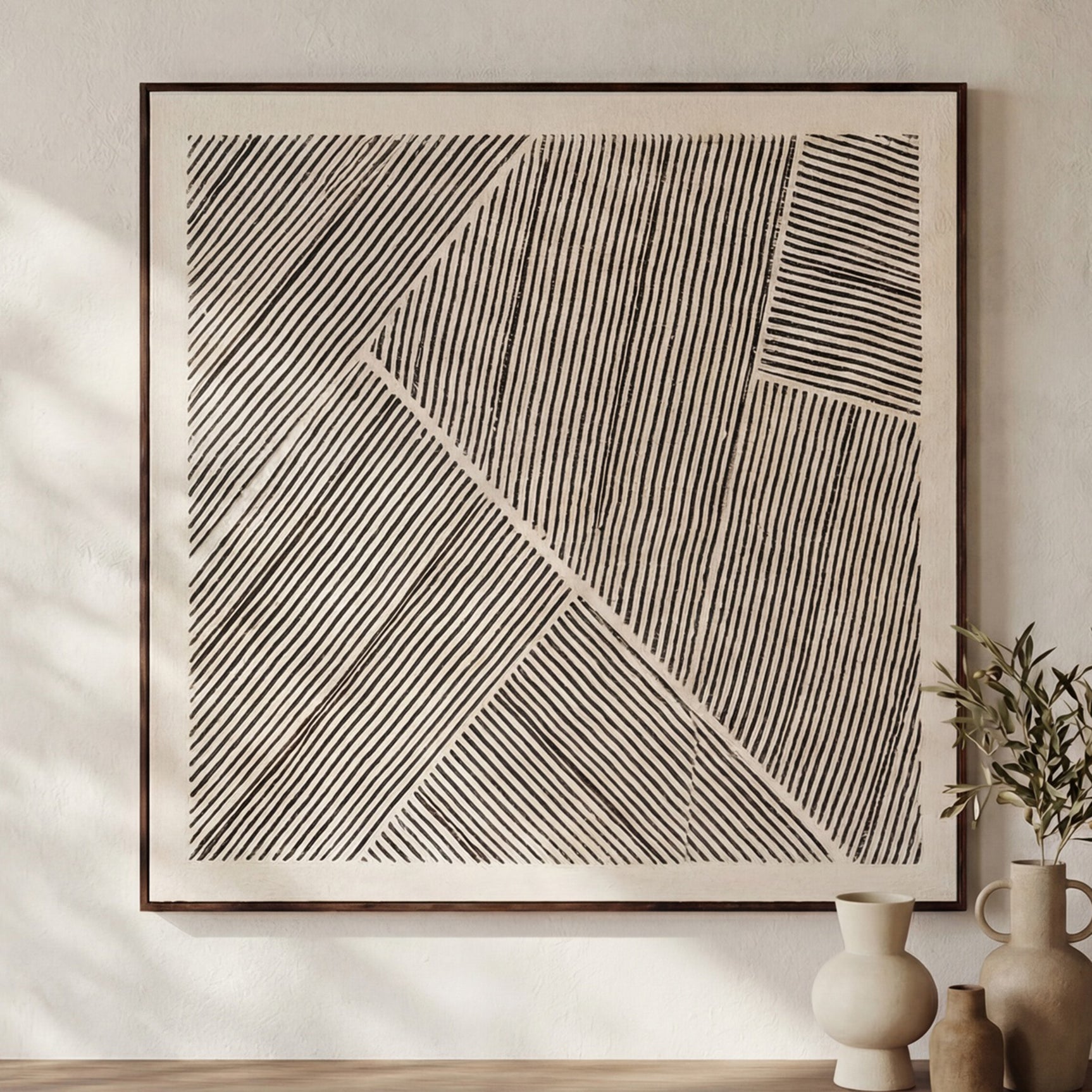 Fleet Multicolor Framed Painting
