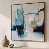 Vitality Multicolor Framed Painting