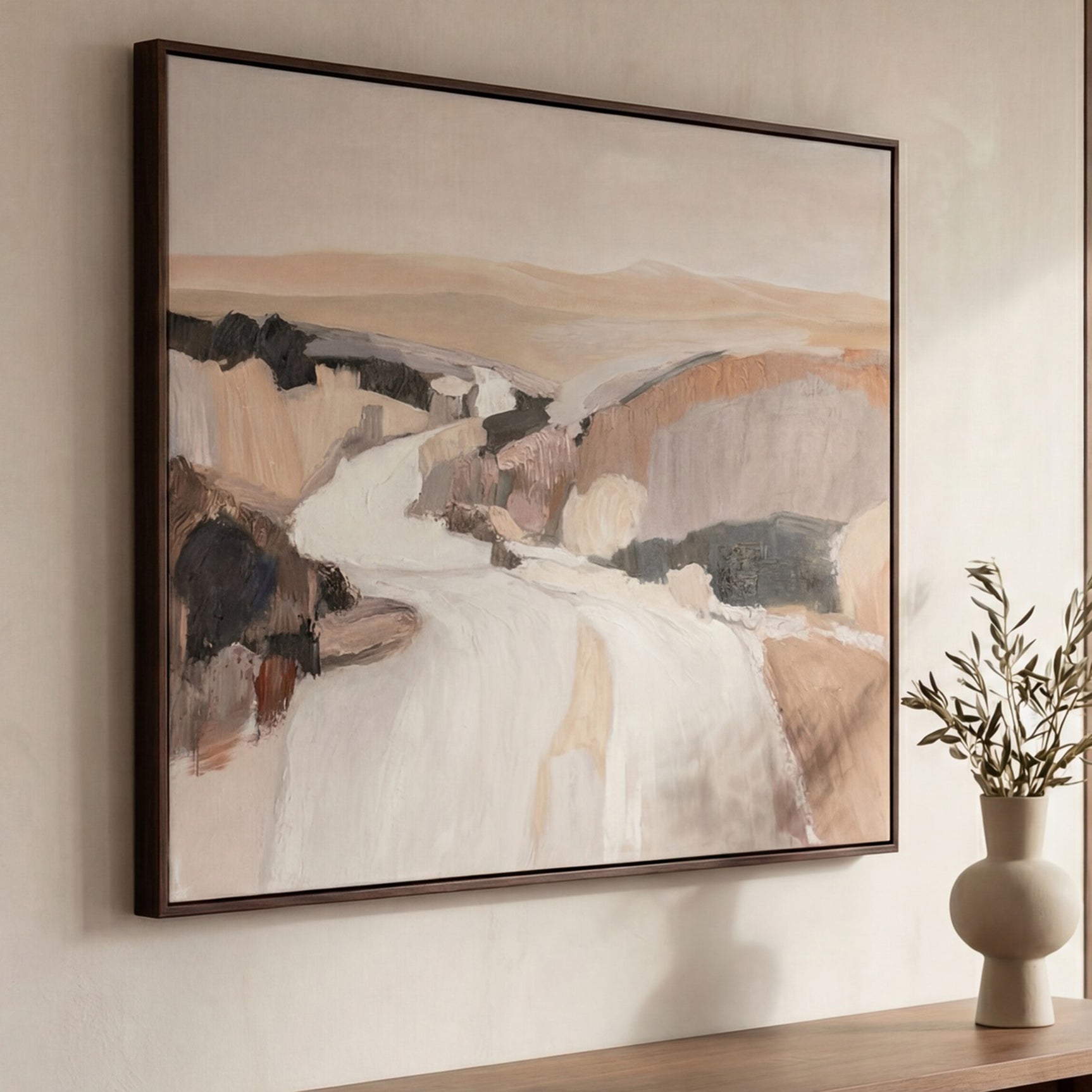 Prado Multicolor Framed Painting