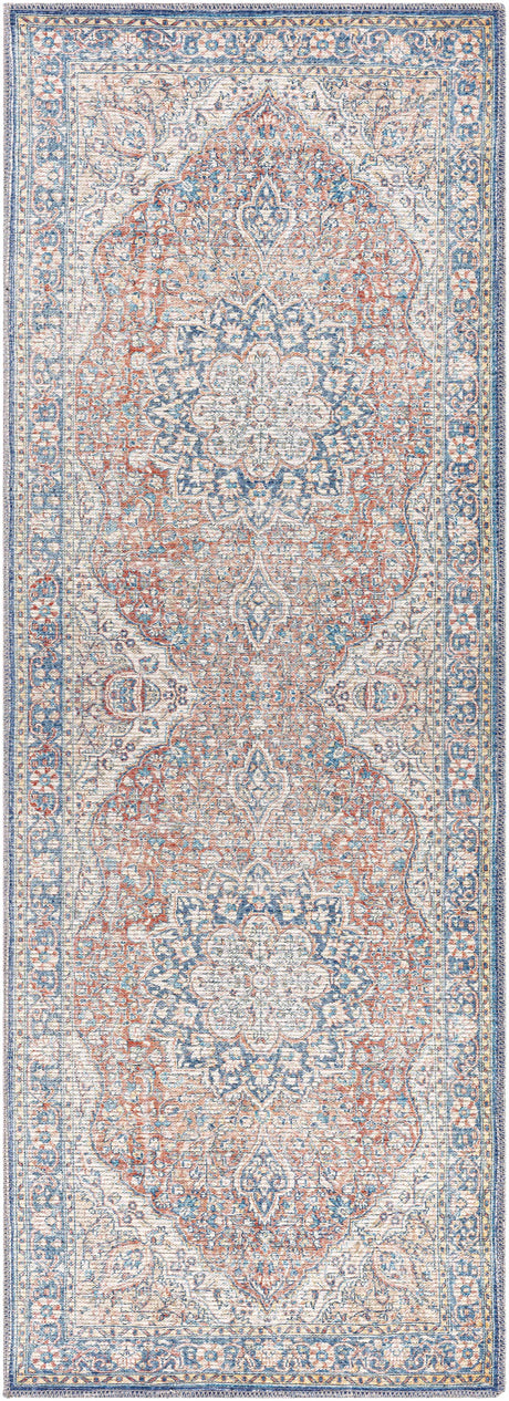 Wacousta Red&Blue Washable Rug - Clearance - Ornate Home