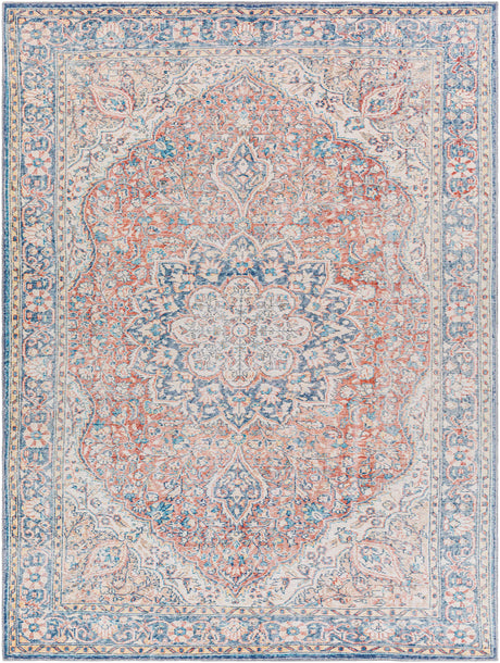 Wacousta Red&Blue Washable Rug - Clearance - Ornate Home