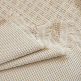 Waffle Lattice Fabric Sofa Cover, Multi-purpose Soft Sofa Throw, Couch Cover Blanket Throws for Couches - Ornate Home