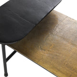 Wagner Brown/Black Coffee Table - Ornate Home