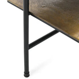 Wagner Brown/Black Coffee Table - Ornate Home