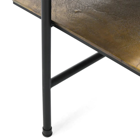 Wagner Brown/Black Coffee Table - Ornate Home