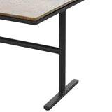 Wagner Brown/Black Coffee Table - Ornate Home