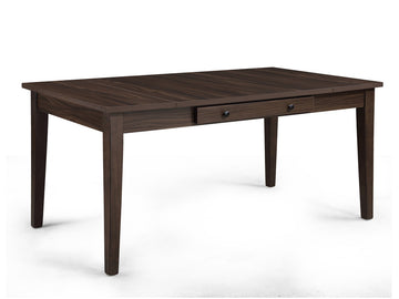 Wagner Brown Dining Table w/ Storage - Ornate Home