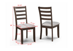 Wagner Brown/Neutral Dining Set - Ornate Home