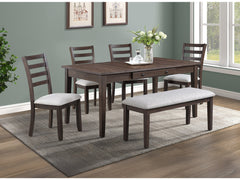 Wagner Brown/Neutral Dining Set - Ornate Home