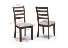 Wagner Brown/Neutral Dining Set - Ornate Home