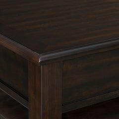 Wagner Cherry 2-Piece Rectangular Lift Occasional Table Set