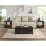 Wagner Cherry Rectangular Lift-Top Coffee Table with Casters - Ornate Home