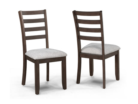 Wagner Neutral/Brown Side Chair (Set of 2) - Ornate Home