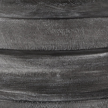 Wahida Distressed Black Poly Table Lamp - Ornate Home