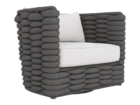 Wailea Cadet Grey/White/Cream Outdoor Chair - Ornate Home