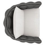 Wailea Cadet Grey/White/Cream Outdoor Chair - Ornate Home