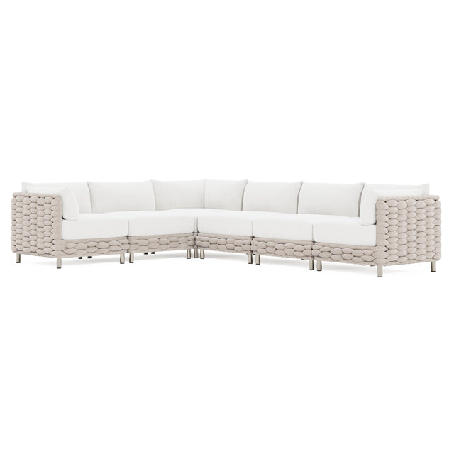 Wailea Nordic Grey Outdoor Sectional - Ornate Home