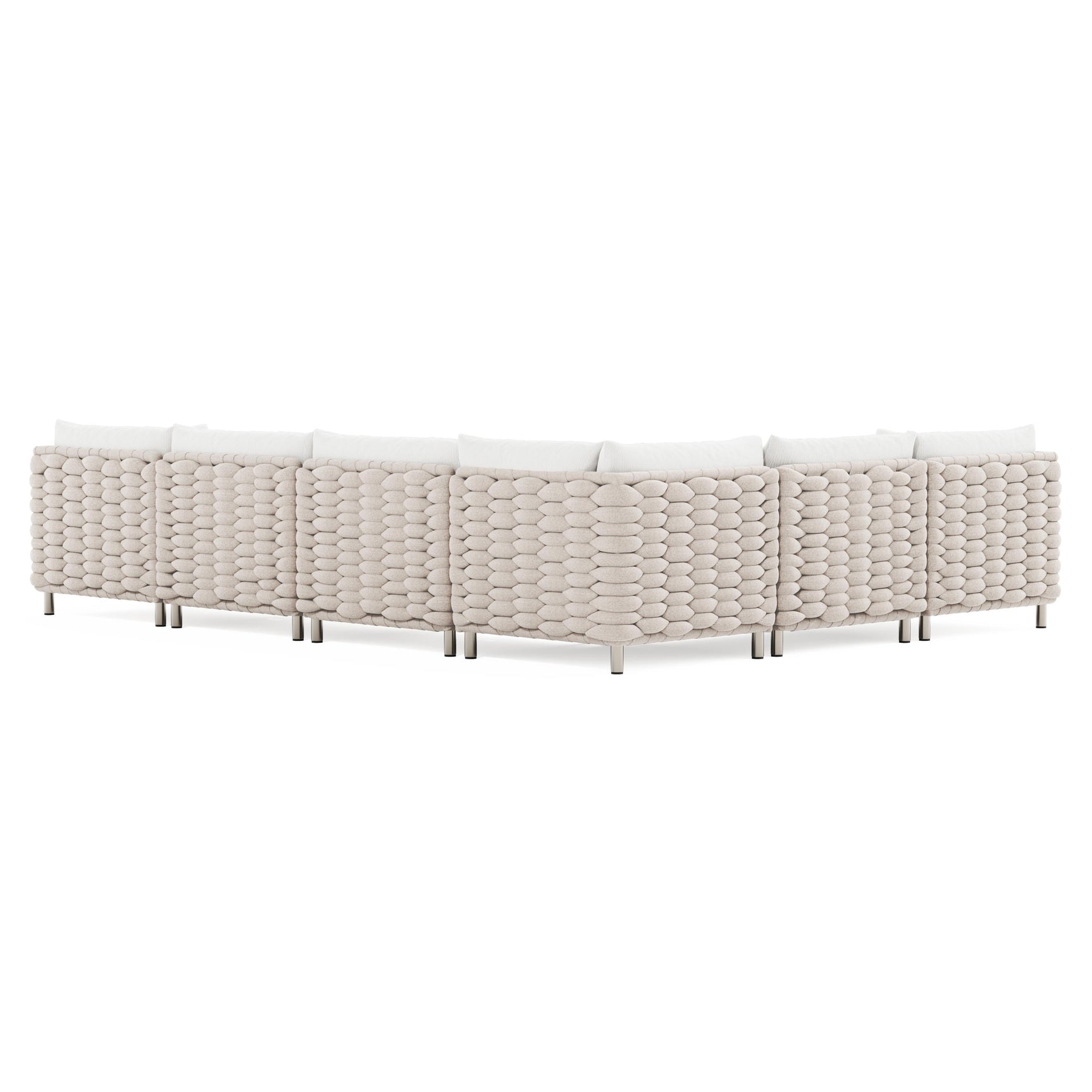 Wailea Nordic Grey Outdoor Sectional - Ornate Home