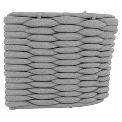Wailea Nordic Grey/White/Cream Outdoor Swivel Chair - Ornate Home