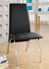 Wailoa Black 7 Pc. Dining Set - Ornate Home