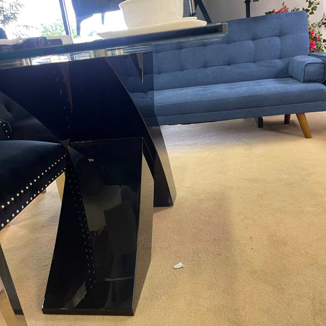 Wailoa Black Dining Table - Ornate Home