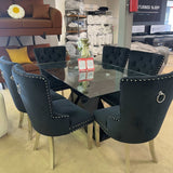 Wailoa Black Dining Table - Ornate Home