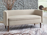 Wainner Beige Accent Bench - Ornate Home
