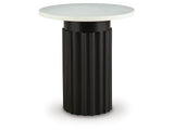 Wainstone Black/White Accent Table (Online Special Price) - Ornate Home