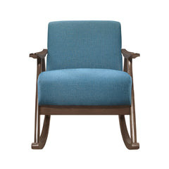 Waithe Blue Rocking Chair - Ornate Home