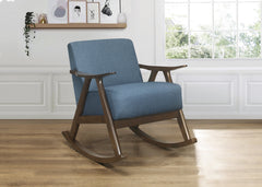 Waithe Blue Rocking Chair - Ornate Home