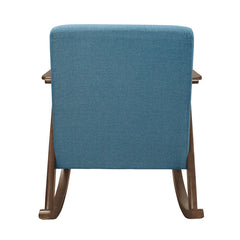 Waithe Blue Rocking Chair - Ornate Home