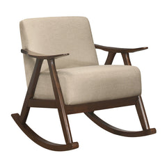 Waithe Brown Rocking Chair - Ornate Home