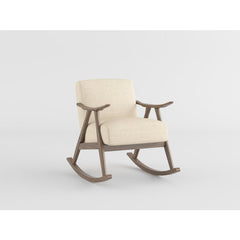 Waithe Brown Rocking Chair - Ornate Home