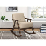 Waithe Brown Rocking Chair - Ornate Home
