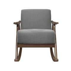 Waithe Gray Rocking Chair - Ornate Home
